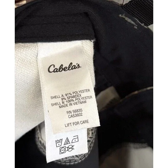 Cabela's Instinct Pants Men 34x34 (34x32) Zonz Waterfowl Camo Hunting Outdoor